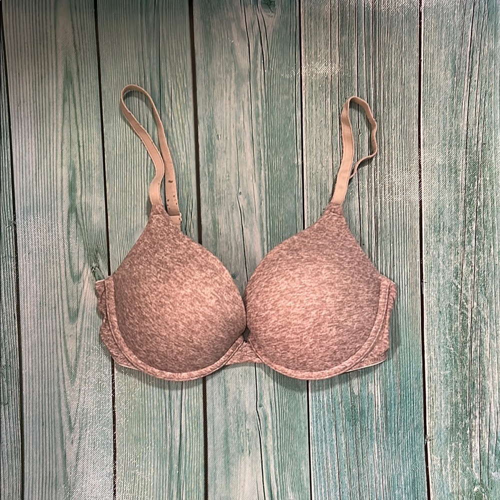 PINK Victoria's Secret Heather Gray Bra